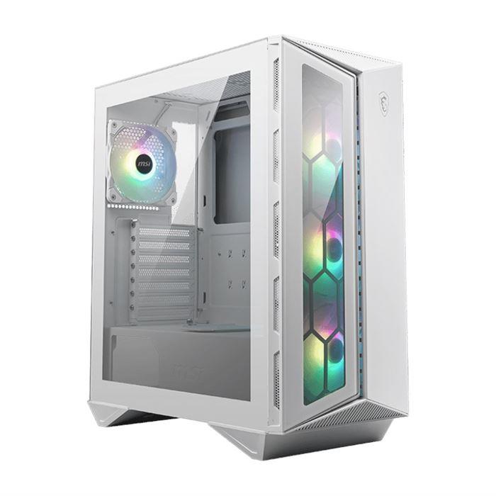 کیس گیمینگ ام اس ای MPG GUNGNIR 110R سفید MSI MPG GUNGNIR 110R white gaming case